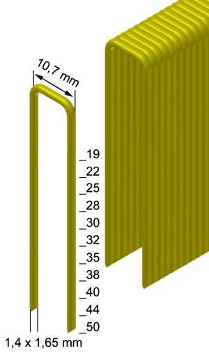 Καρφωτικό για φαρδύ συνδετήρα 5X-L50 PREBENA