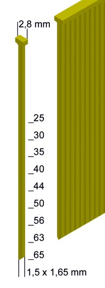 Καρφωτικό για βελονάκι με μεγάλο κεφάλι 3C-N65-S PREBENA