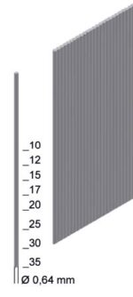 Καρφωτικό για καρφίτσα ακέφαλη 1GP-ALK35 PREBENA