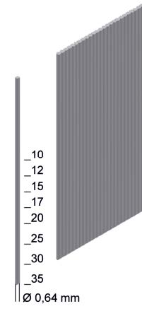 Καρφωτικό για καρφίτσα ακέφαλη 1GP-ALK35 PREBENA