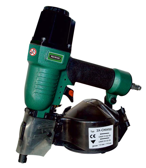 Καρφωτικό για πρόκα γωνίας 16° με στρογγυλό κεφάλι και σπείρωμα σε πομπίνα με συρμάτινη σύνδεση 3X-CNW50 PREBENA