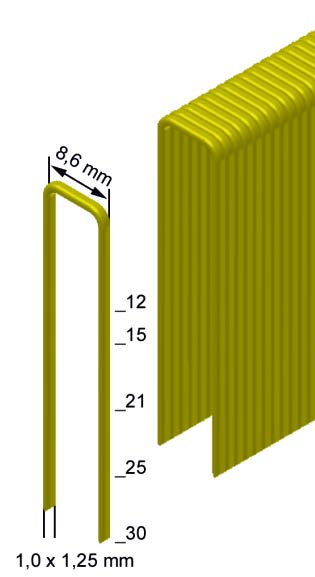 Καρφωτικό για φαρδύ συνδετήρα 2P-H30SD PREBENA