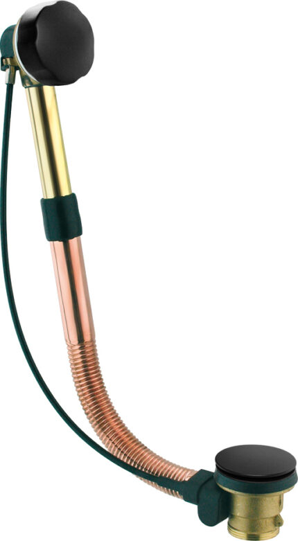 Αυτόματη Βαλβίδα Λουτρού 1/2'' με Γωνιακό Ρακόρ Αποχέτευσης 048-400