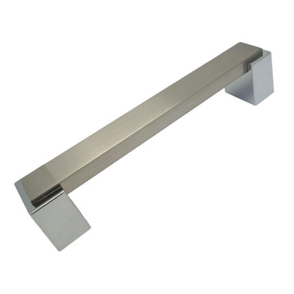 Λαβή 160mm Νίκελ Σατινέ andamp; Χρώμιο