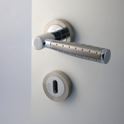 Χερούλι ροζέτα νίκελ ματ 006