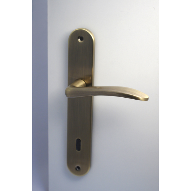 11100741 Χερούλι πλάκα μπρονζέ 90mm 0216