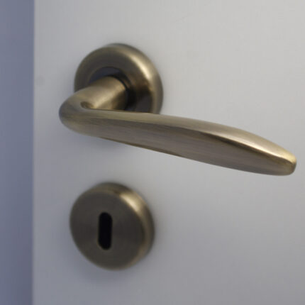 Χερούλι ροζέτα μπρονζέ 0078