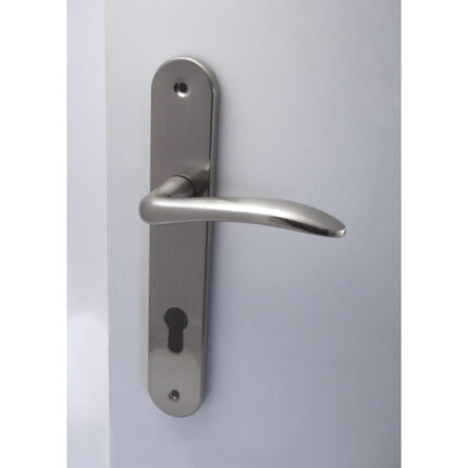 Χερούλι πλάκα νίκελ ματ 85mm 0216