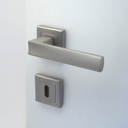 Χερούλι ροζέτα νίκελ σατινέ 18-006