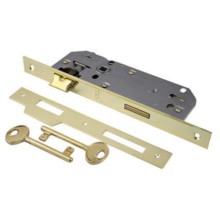 Κλειδαριά AGB εσωτερικής πόρτας τετράγωνη νίκελ 4090