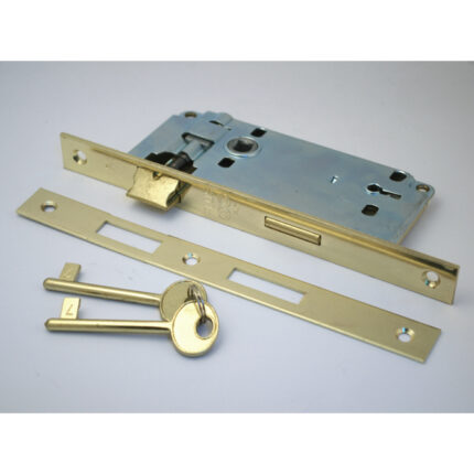 Κλειδαριά MGSεσωτερικής πόρτας τετράγωνη χρυσή 4575