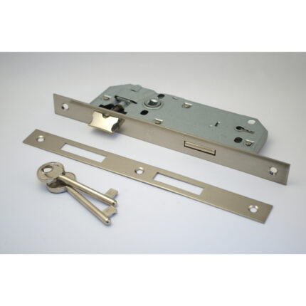 Κλειδαριά MGS εσωτερικής πόρτας τετράγωνη νίκελ 4090