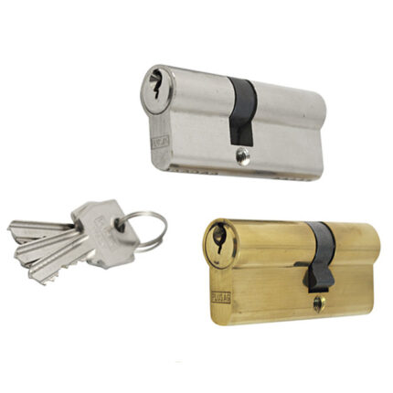 Κύλινδρος MGS απλός 70mm νίκελ (3 κλειδιά)