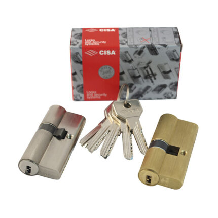 Κύλινδρος CISA A-SIX 90ΜΜ (40-50) χρυσός