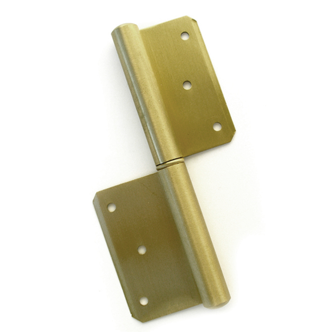 11200153-10 Πορταδέλλα ορειχάλκινη Ν140 νίκελ ματ αριστερή