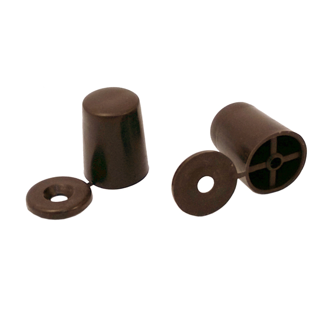 11250011 Στόπερ εξωτερικό ρολλού παντζουριού καφέ