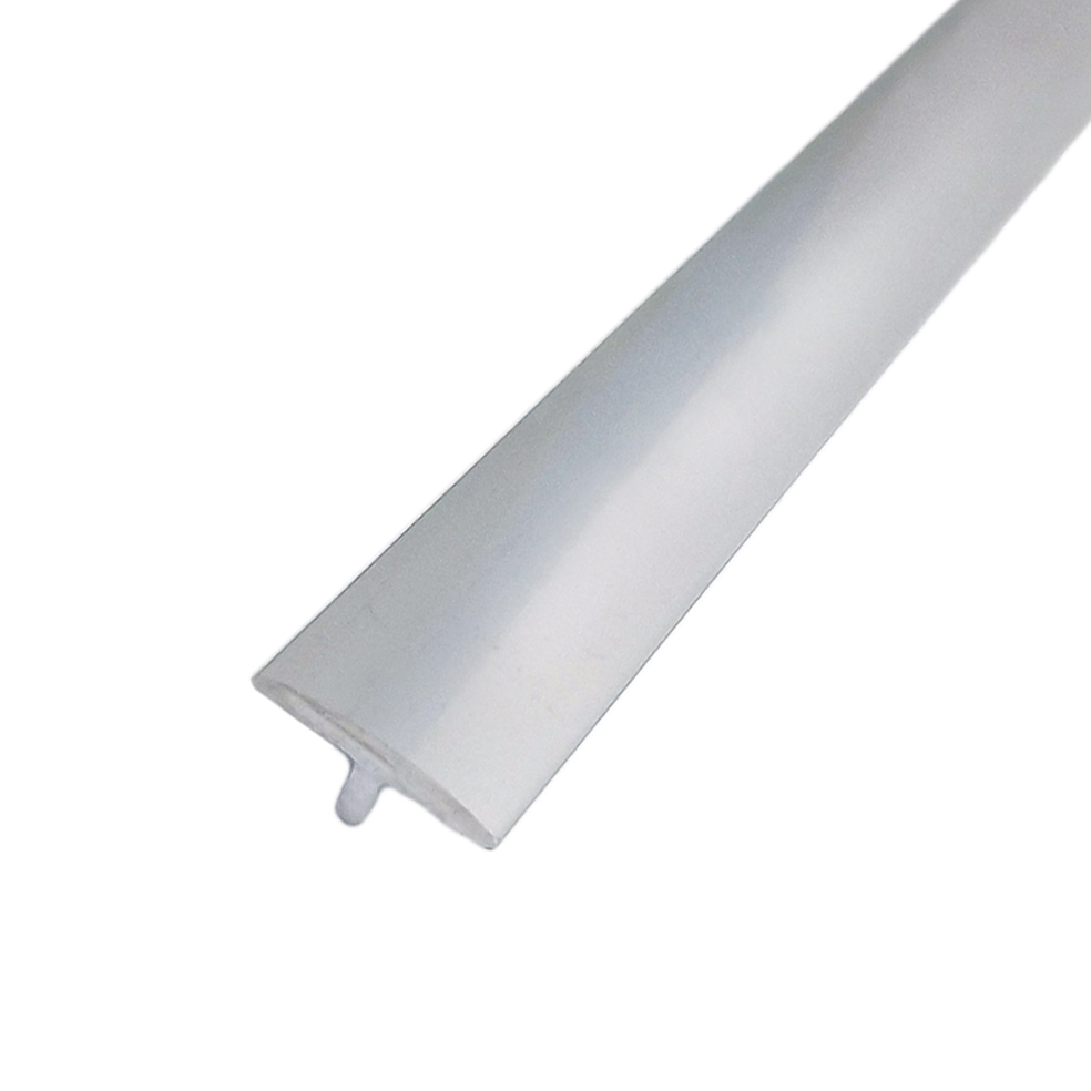 11250377 Διακοσμητικό προφίλ καμαρόπορτας νίκελ 2,6m (12Χ5mm)