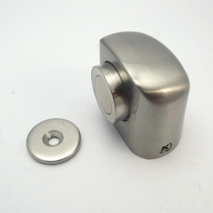Στοπ πόρτας νίκελ σατινέ με μαγνήτη