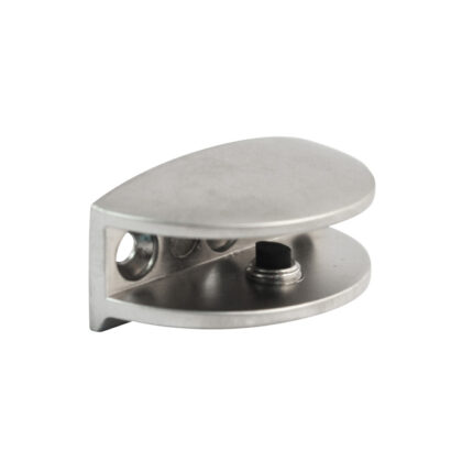 Βάση τζαμιού οβάλ για τζάμι 10.5 νικελ