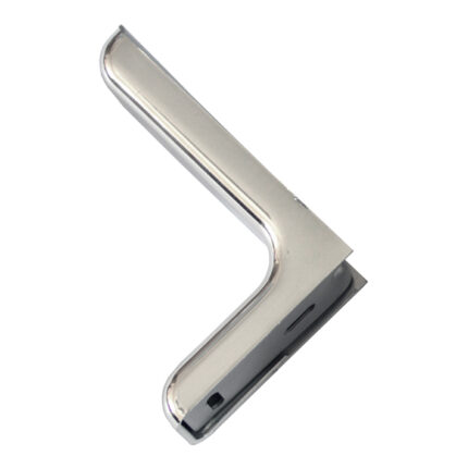 Γωνία ραφιών εξωτερική με κάλυμμα νίκελ 80x120mm