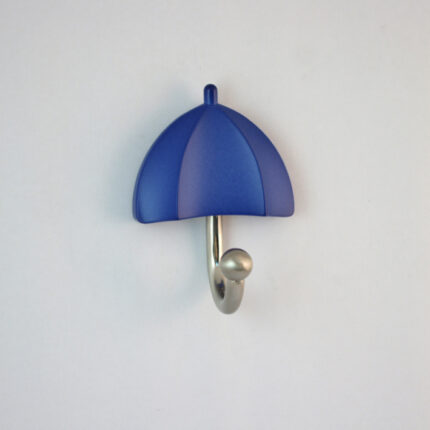 Κρεμάστρα σχέδιο ομπρελίτσα (γαλάζιο andamp; σατίν νίκελ)