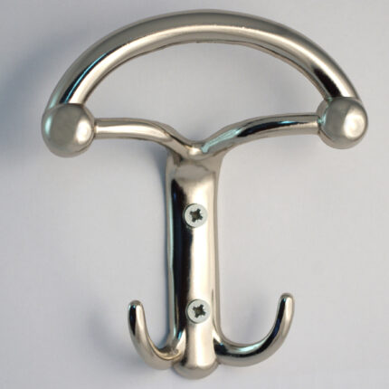 Κρεμάστρα οβάλ νίκελ μεγάλη