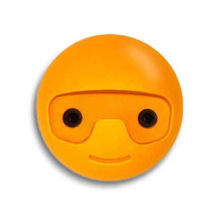 Παιδική κρεμάστρα TONDINO κίτρινη Φ120mm Β:35mm