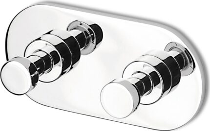 Κρεμάστρα 2 αγκίστρων Chrome 6515