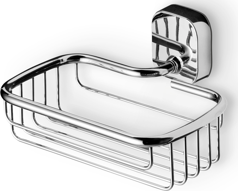 2414 Σπογγοθήκη - Μπουκαλοθήκη 17,2 x 15,1 x 8,6 εκ. Chrome 2414