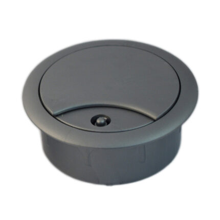 Τάπα καλωδίων γραφείου Φ60 αλουμινίου