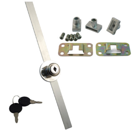 Κλειδαριά πλαϊνή 3 σημείων με μπάρα