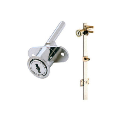 Κλειδαριά μπροστινή 3 σημείων χωρίς μπάρα 165mm