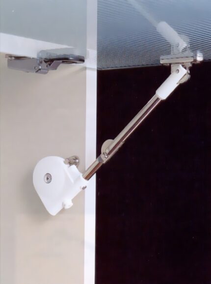 Κομπάσο υπεραυτόματο άσπρο άνω πόρτα