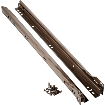 Οδηγός συρταριού 1,2mm 550mm καφέ