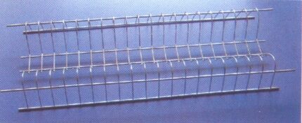 Πιατοθήκη κρεμαστήκαθιστή νίκελ 1200mm