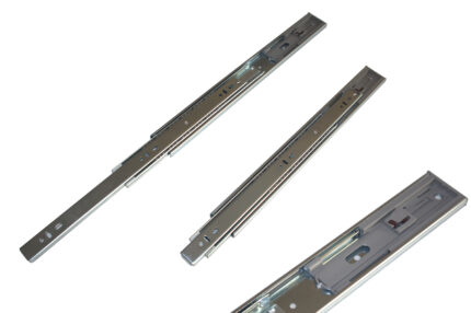 Οδηγός βαρέου τύπου με φρένο τηλεσκοπικός Υ45 x 350mm 50kg