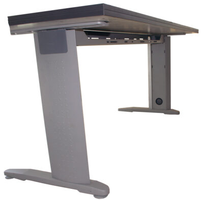 ΠΟΔΙΑ ΓΡΑΦΕΙΟΥ ΜΑΥΡΑ ΜΕ ΡΥΘΜΙΖΟΜΕΝΗ ΤΡΑΒΕΡΣΑ 1200-1800MM