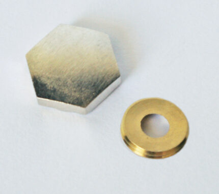 Τάπα βίδας εξαγωνη νικελ ματ