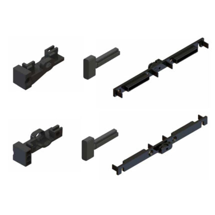 Volpato Linea σετ στήριξης ραφιών τοποθέτησης τύπου Free