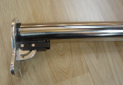 Πόδια τραπεζιού σπαστά Φ50x710 νίκελ ματ