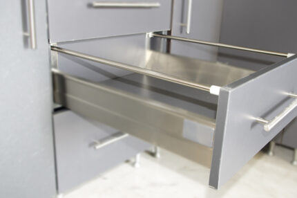 Στηρίγματα ανοξείδωτου πλαϊνού 500mm για ύψος 190mm