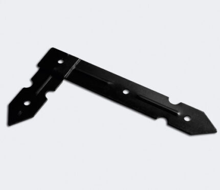 Γωνία σύνδεσης μεγαλη μαύρη 190X315X48mm