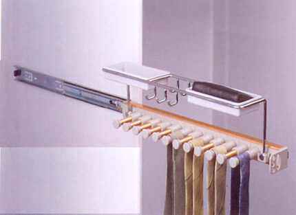 ΓΡΑΒΑΤΟΘΗΚΗ ΣΥΡΟΜΕΝΗ SILVER+NICKEL