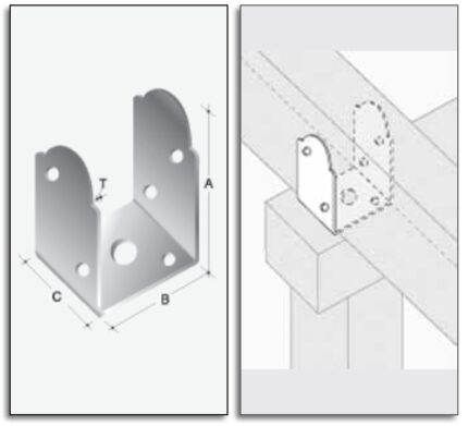 Π φορουσιων 70χ70χ40χ2.5 μαυρο (no7)