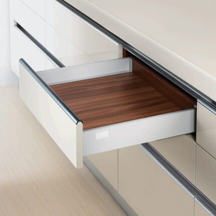 ΠΛΑΙΝΟ ΔΙΠΛO PUSH-OPEN (DTC) DRAGON-PRO 300MM Y80 ΓΚΡΙ ΜΑΤ