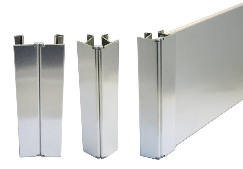 54695 ΓΩΝΙΑ ΜΠΑΖΑΣ JOLLY INOX 100mm VOLPATO