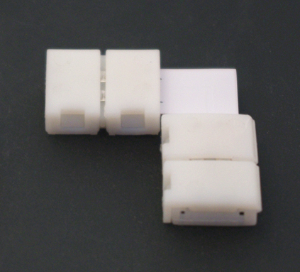 ΣΥΝΔΕΤΙΚΟ ΓΩΝΙΑ ΛΕΥΚΟΥ LED 505010mm