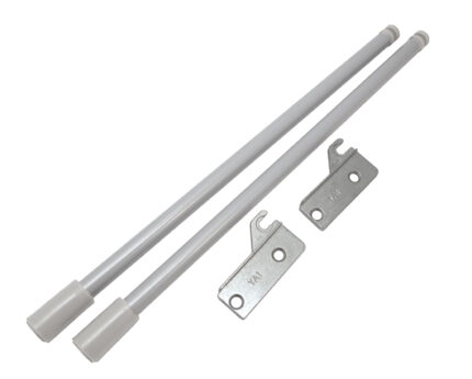 Στρόγγυλη ντίζα 500mm για απλό πλαϊνό μπεζ