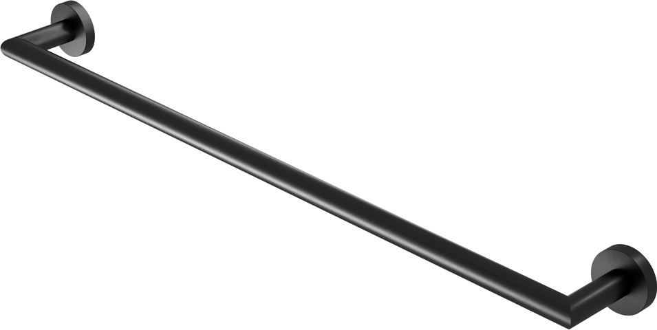 650760-400 Πετσετοκρεμάστρα 60 εκ Black matt 6507/60-400