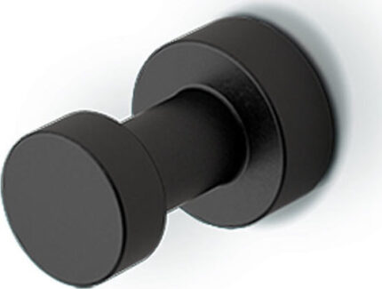 Άγκιστρο μονό 3 εκ. Black matt 6513-400